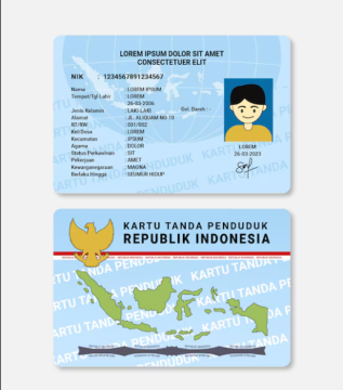 Ilustrasi KTP (Freepick)